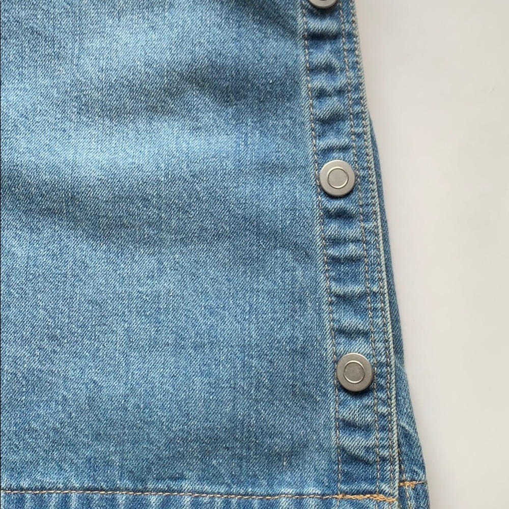 FREE PEOPLE 🦋 denim mini jumper - Picture 5 of 5